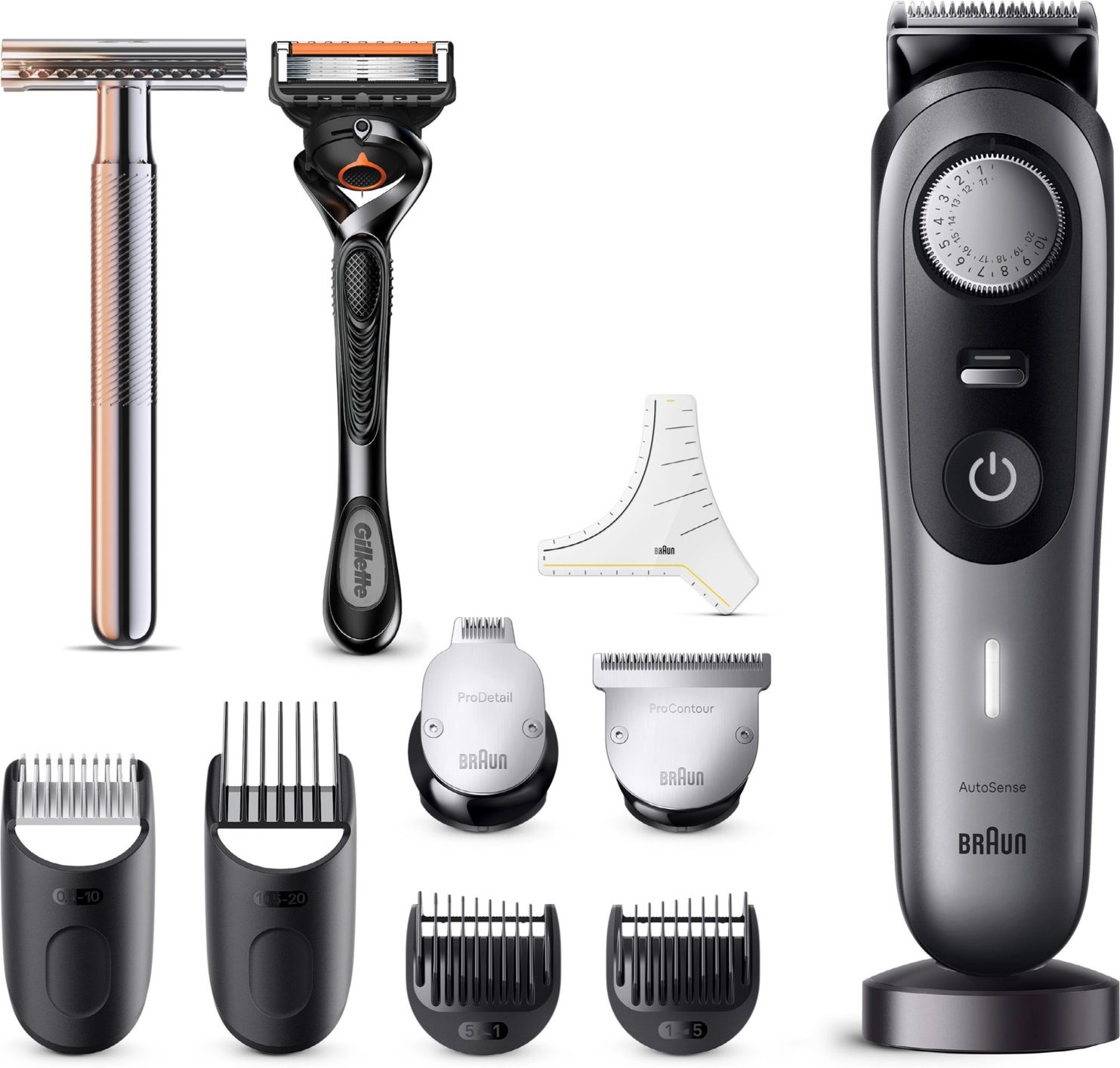 BT9420 BeardTrimmer Kit Bartschneider inkl. KCG Safety Razor