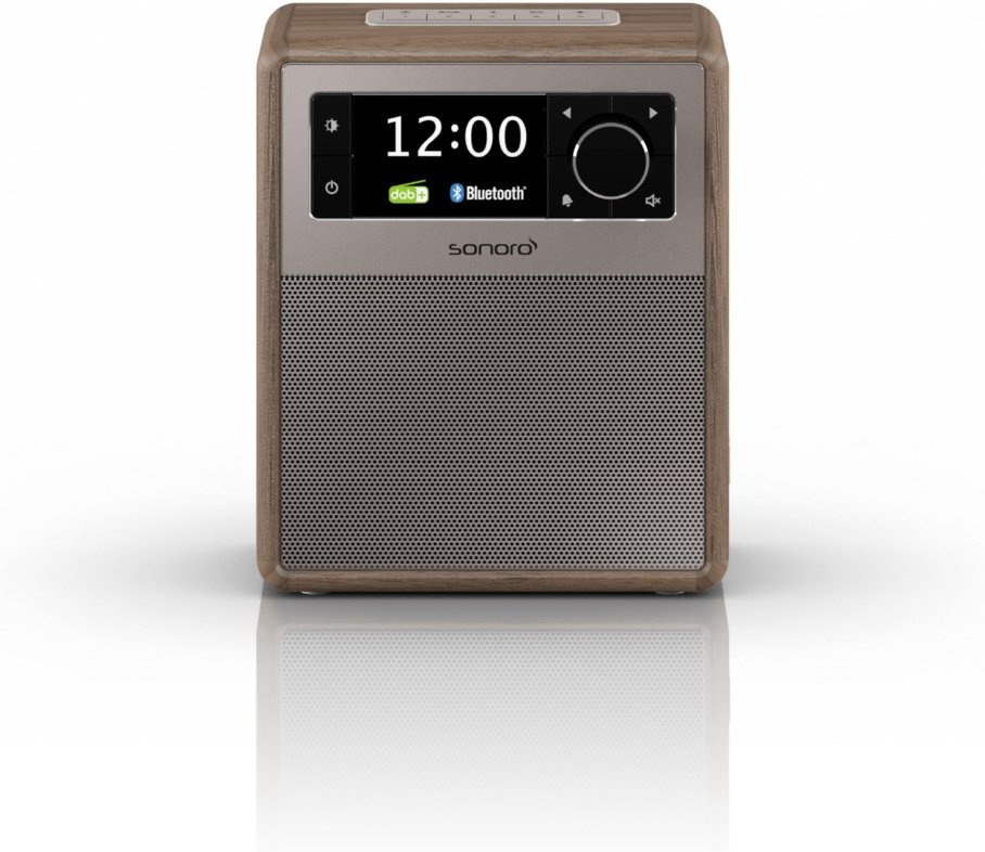 Easy Kofferradio walnuss