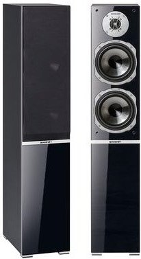 Argentum 570 /Stück Stand-Lautsprecher schwarz