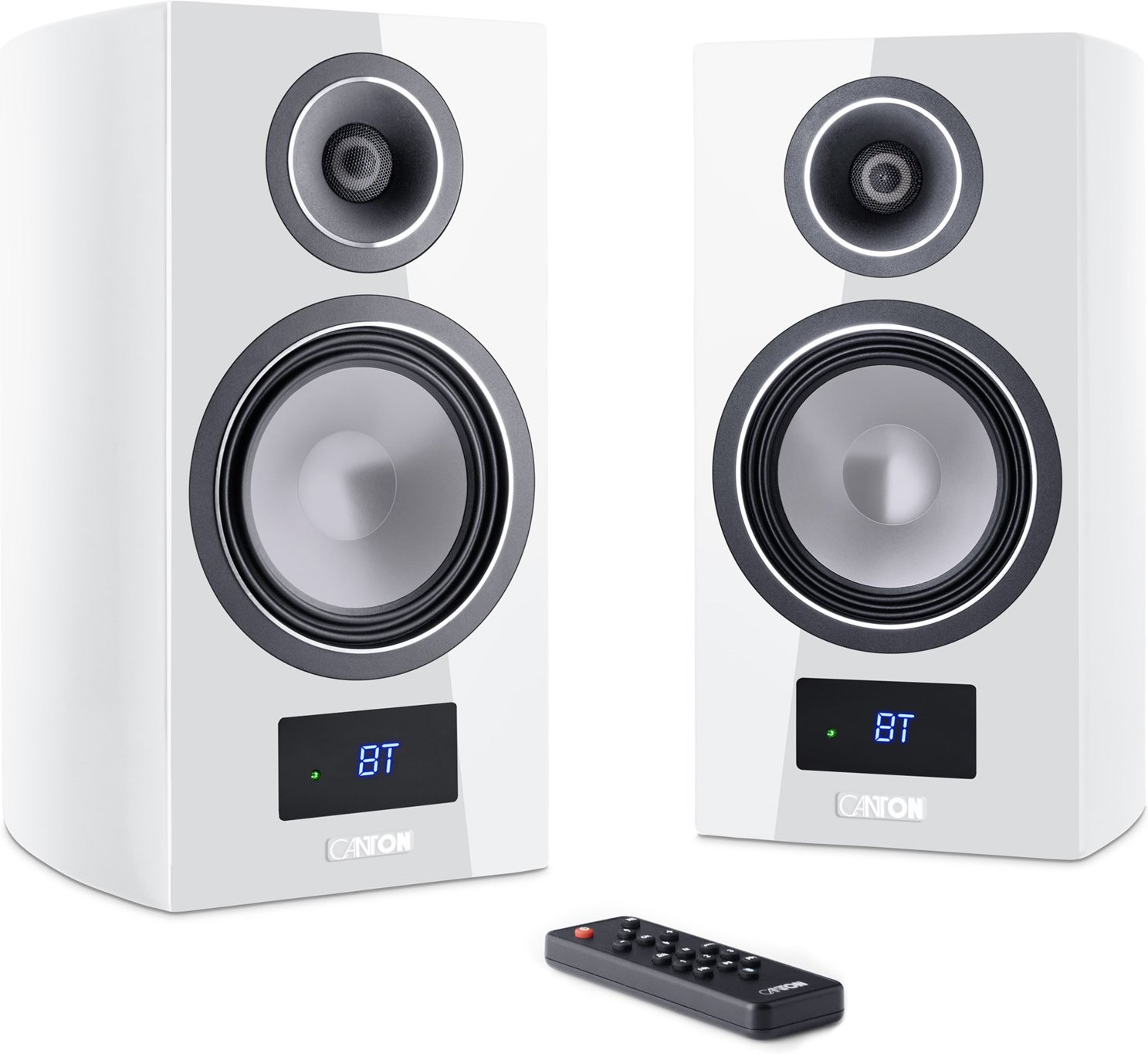 Smart Vento 3 S2 /Paar Regallautsprecher hochglanz weiß