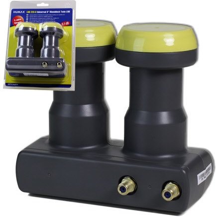 LNB 228-B Universal 6° Monoblock Gold Serie Twin-LNB