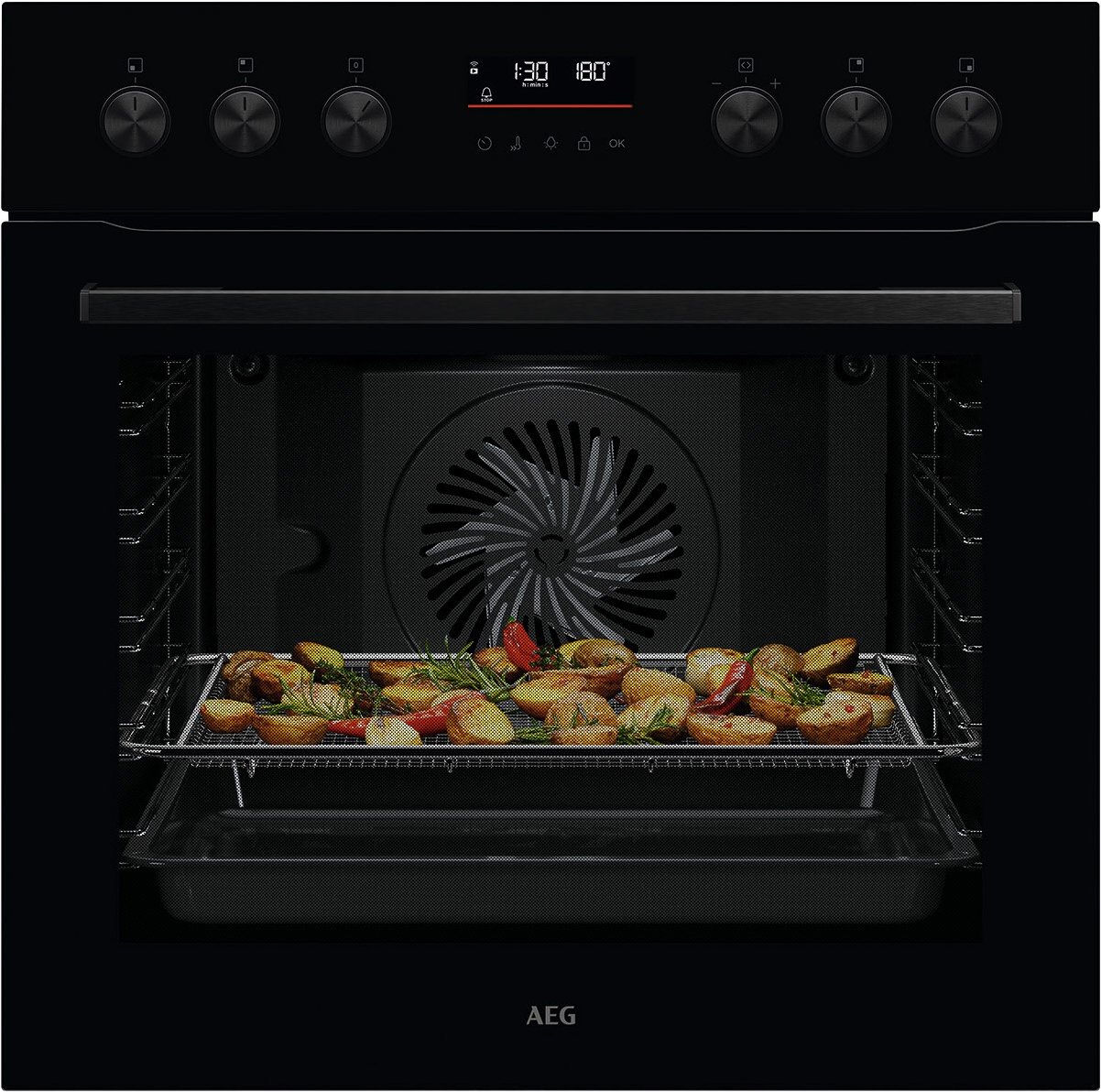 OU5PE40AK Einbau Elektro-Herd schwarz