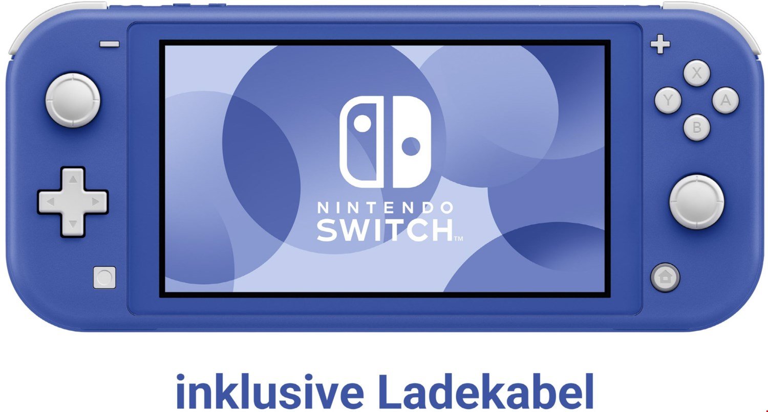 Thumbnail - Switch Lite Konsole Bundle inkl. Animal Crossing: New Horizons blau
