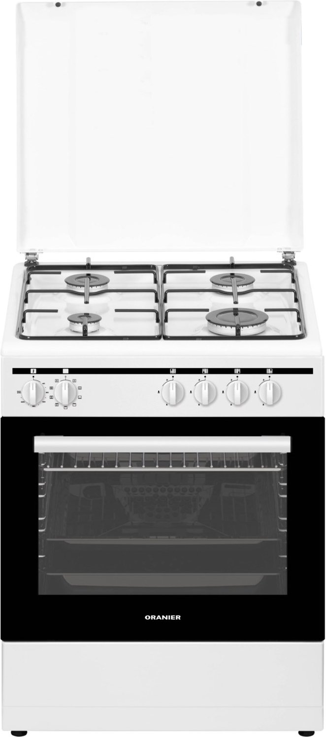 STK657 Gas-Kombi-Standherd weiß