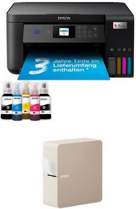 EcoTank ET-2851 Multifunktionsgerät Tinte inkl. LabelWorks LW-C610