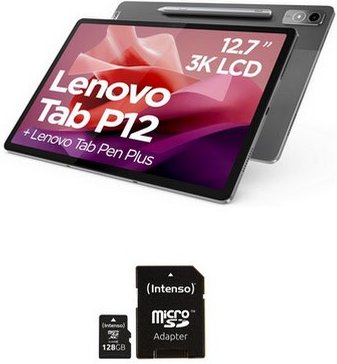 Tab P12 (ZACH0112SE) Tablet storm grey inkl. microSDXC Card Class 10 (128GB)