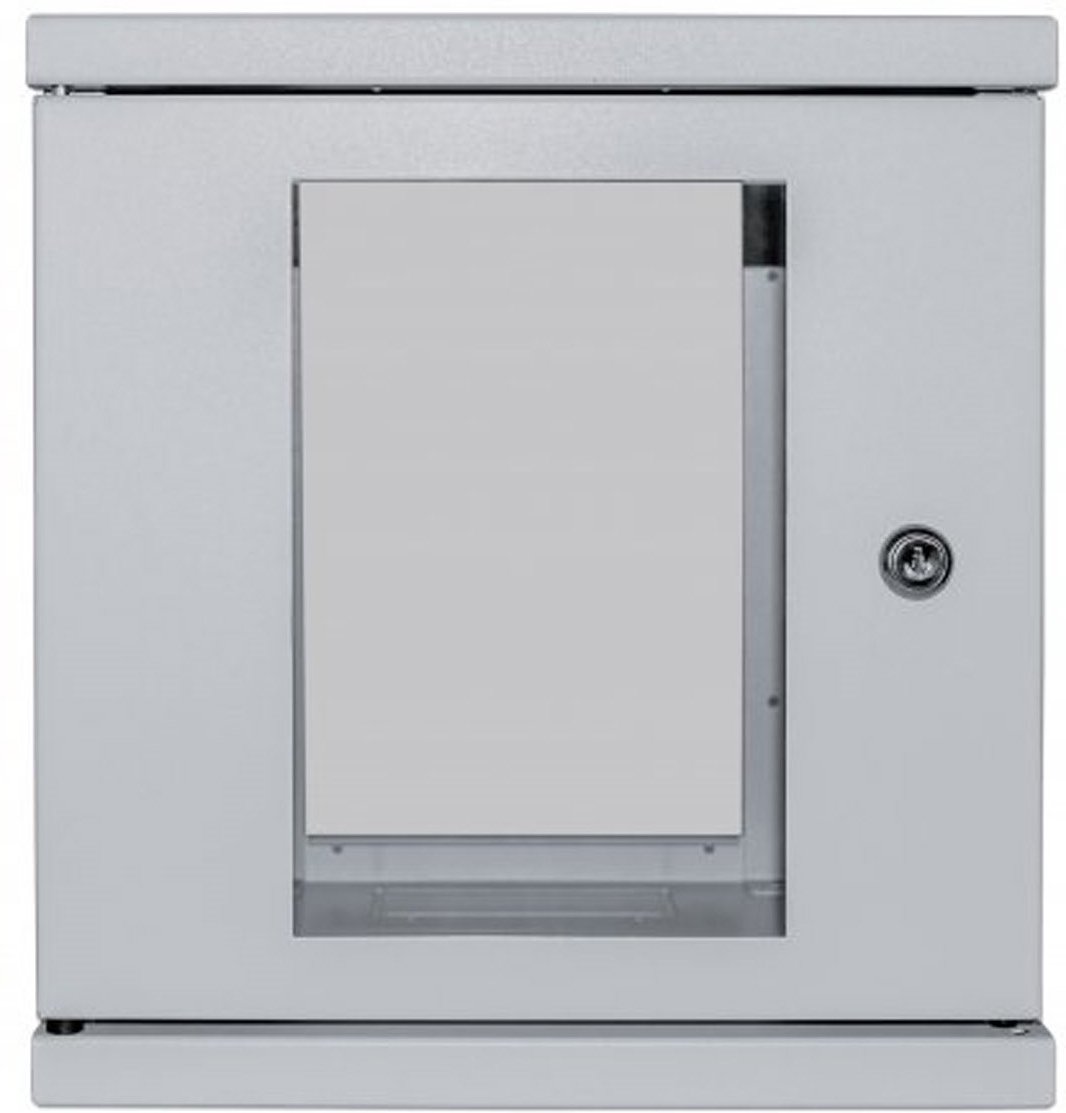 Wandverteiler 6HE 300x300mm montiert grau