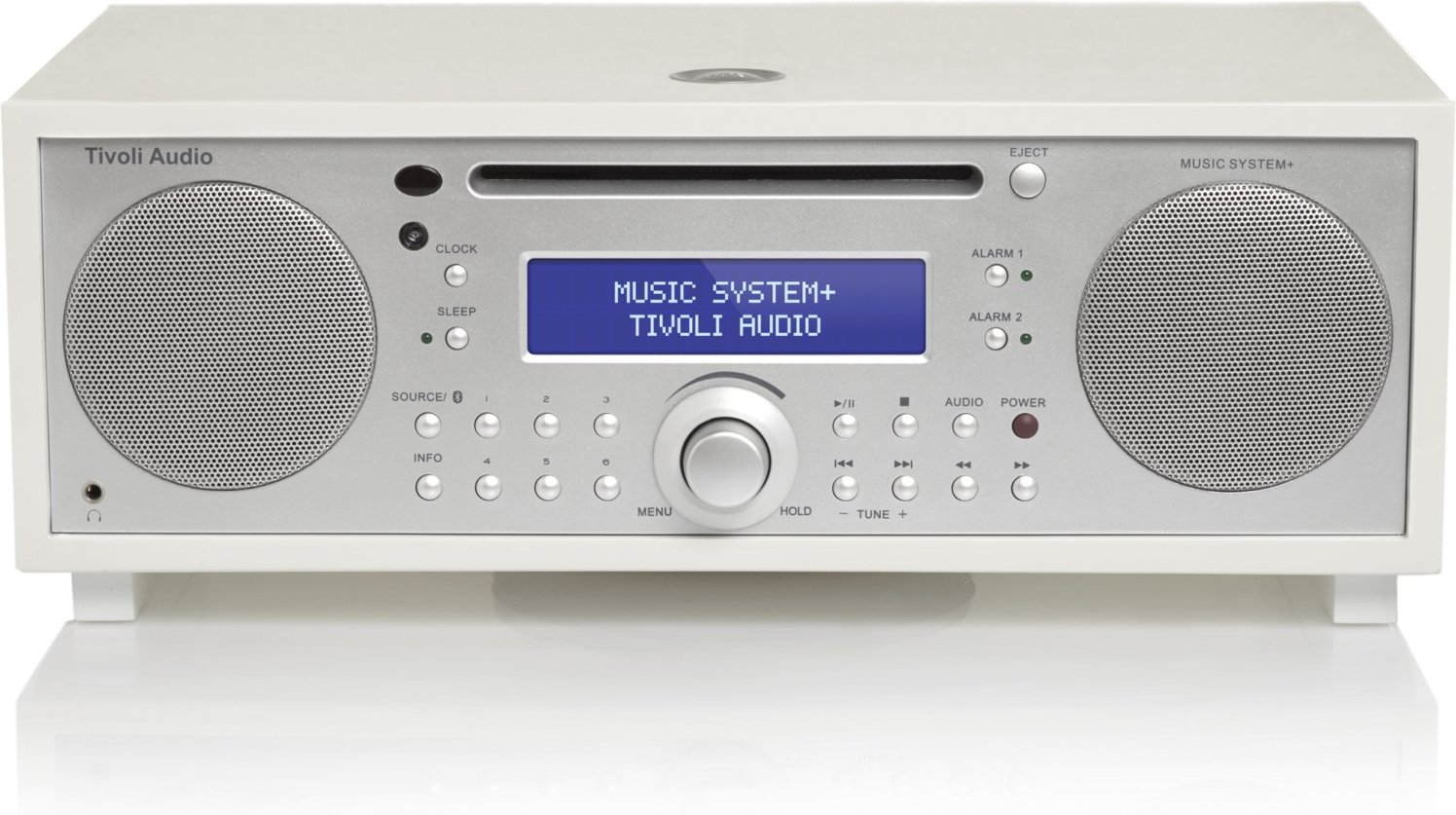 Model Music System+ Hifi-System weiß/silber