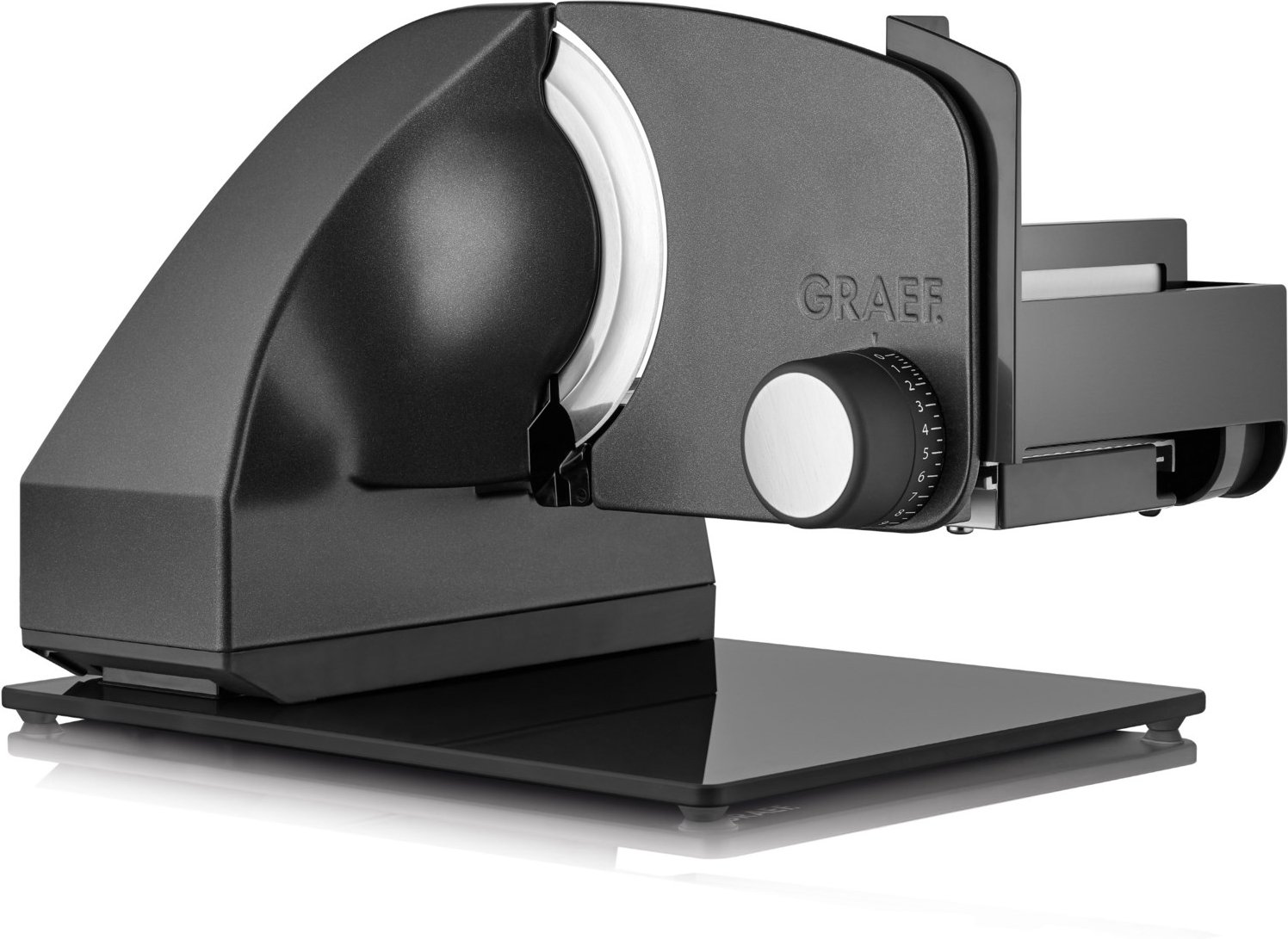 Master M95 Allesschneider inkl. Messerabn.&Kombiaufsatz PRO eisenglimmergrau