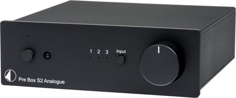 Pre Box S2 Analog Vorverstärker schwarz