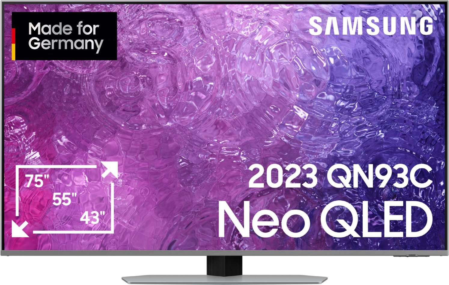 GQ43QN93CAT 108 cm (43") Neo QLED-TV eclipsesilber