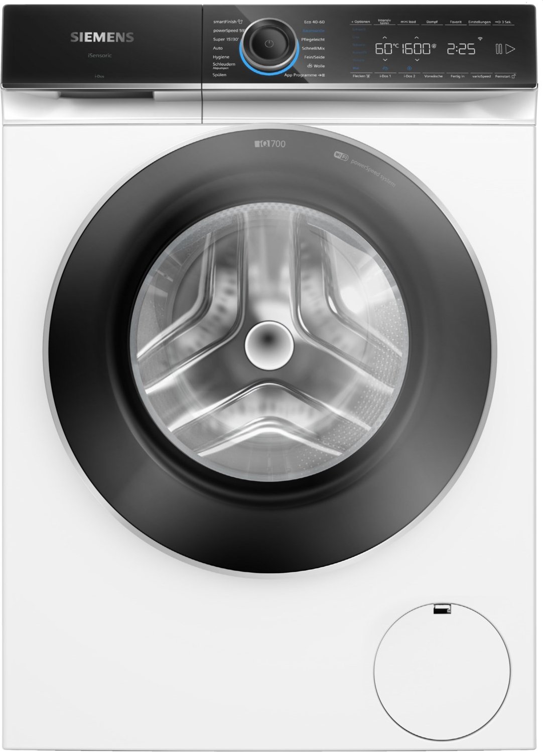 WG56B2A41 Stand-Waschmaschine-Frontlader weiss