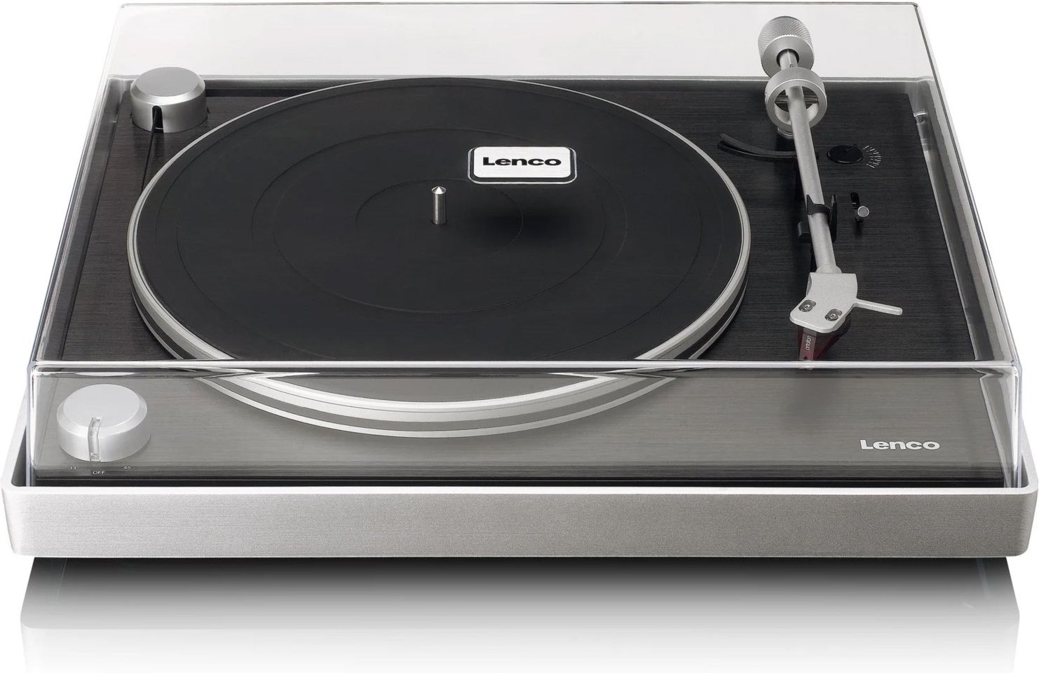 L-455BK Plattenspieler mit USB-Anschluss inkl. Ortofon 2M RED Tonabnehmer schwarz