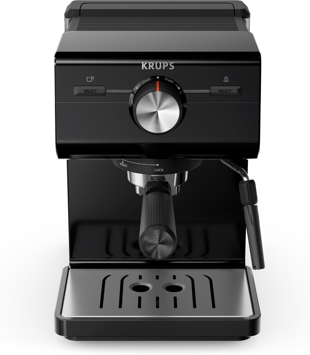 XP381810 Authentic Siebträgermaschine schwarz