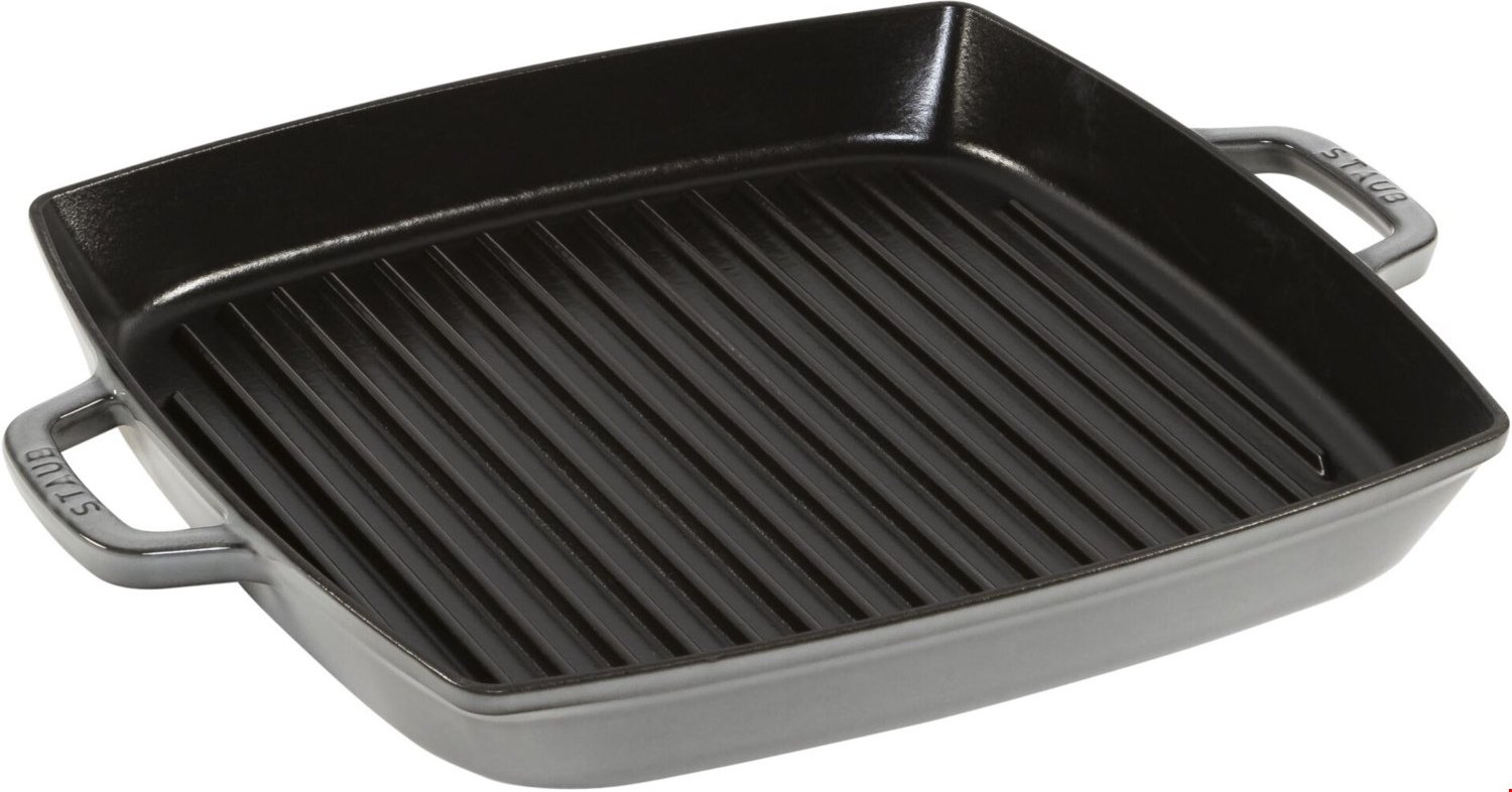 Grillpfanne Quadratisch (33cm) Graphit-grau
