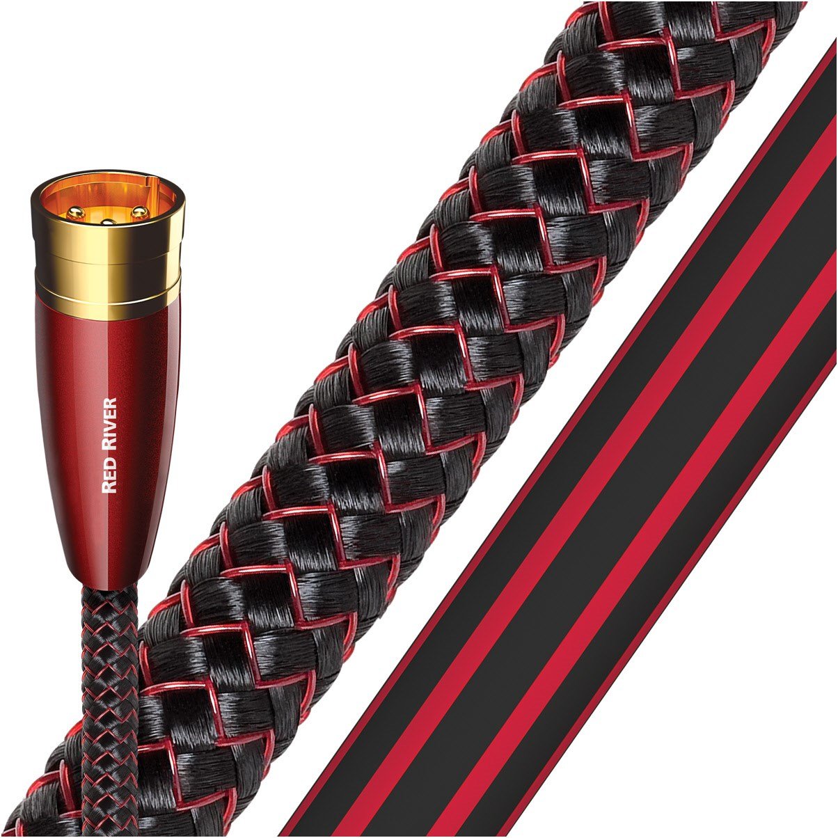 Red River XLR>XLR (2x 0,75m) Cinchkabel