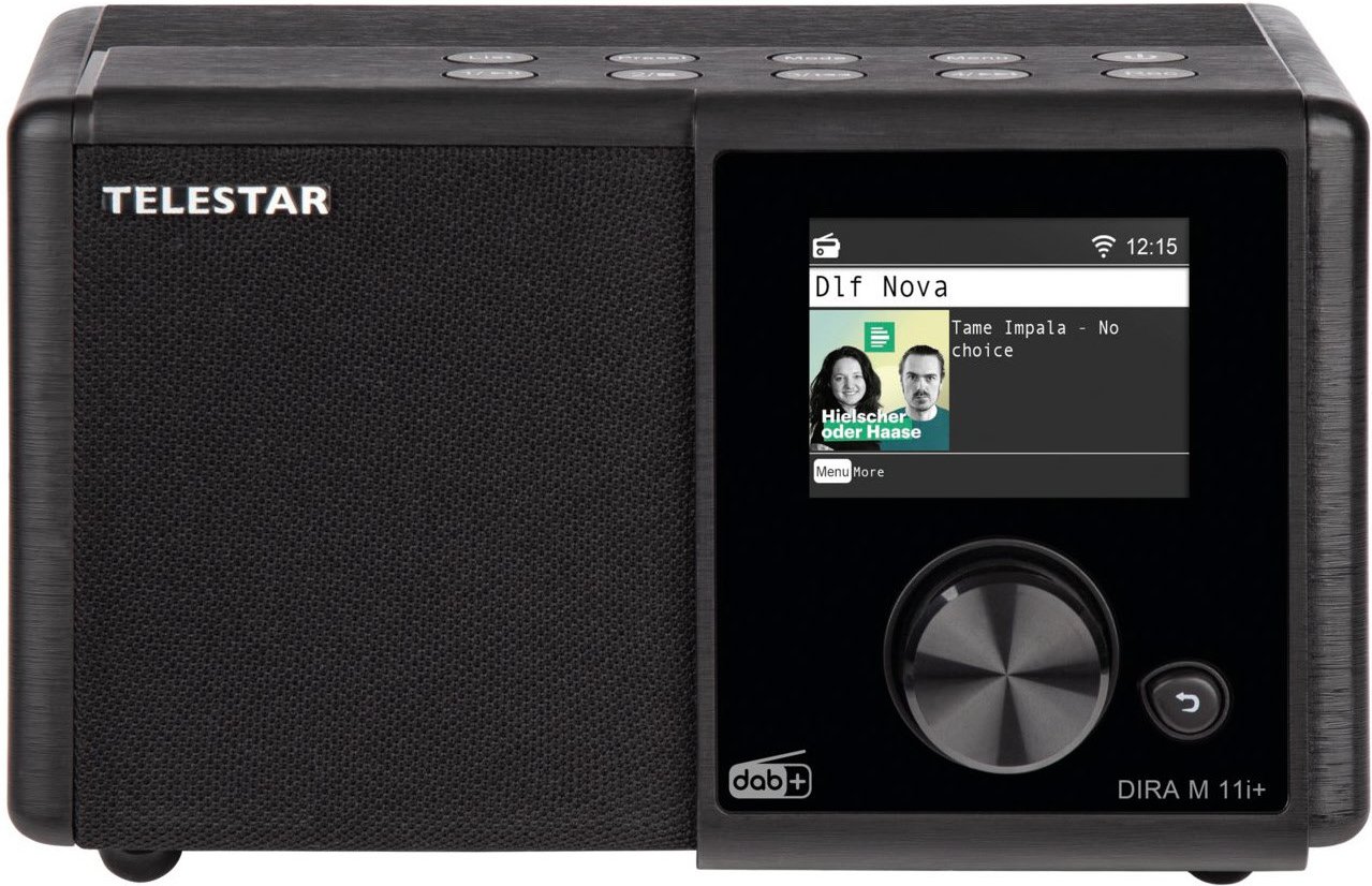 DIRA M11i+ Internetradio schwarz