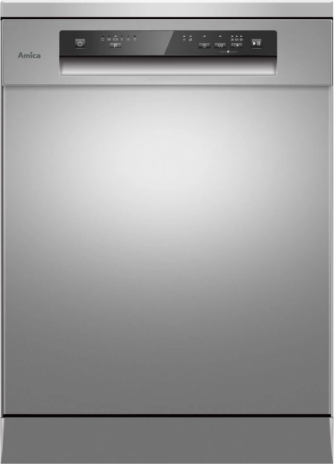 GSP 544 100 E Stand-Geschirrspüler 60 cm silber