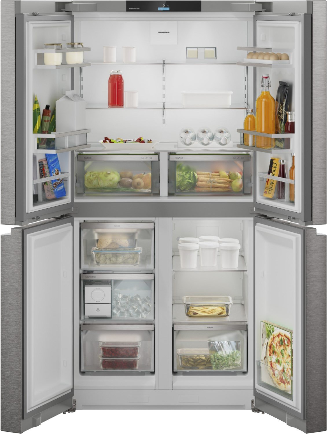 Msdd 9012-20 French Door smartsteel/silver