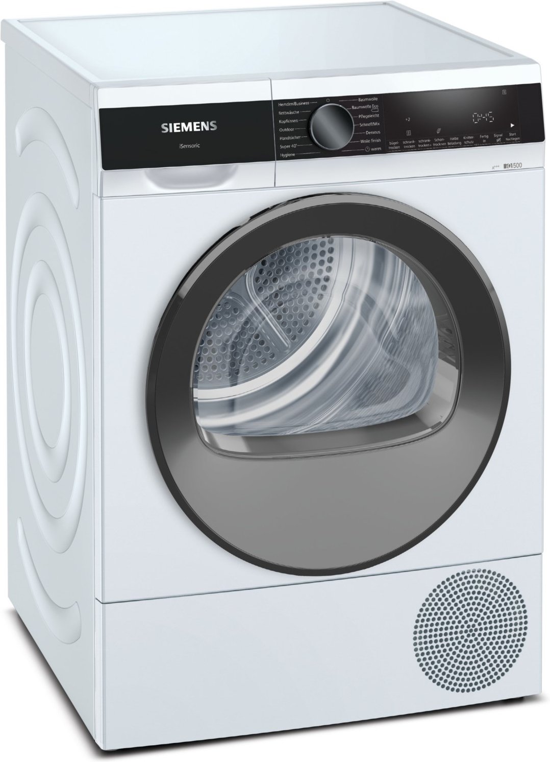 WQ33G2D40 Wärmepumpentrockner weiss