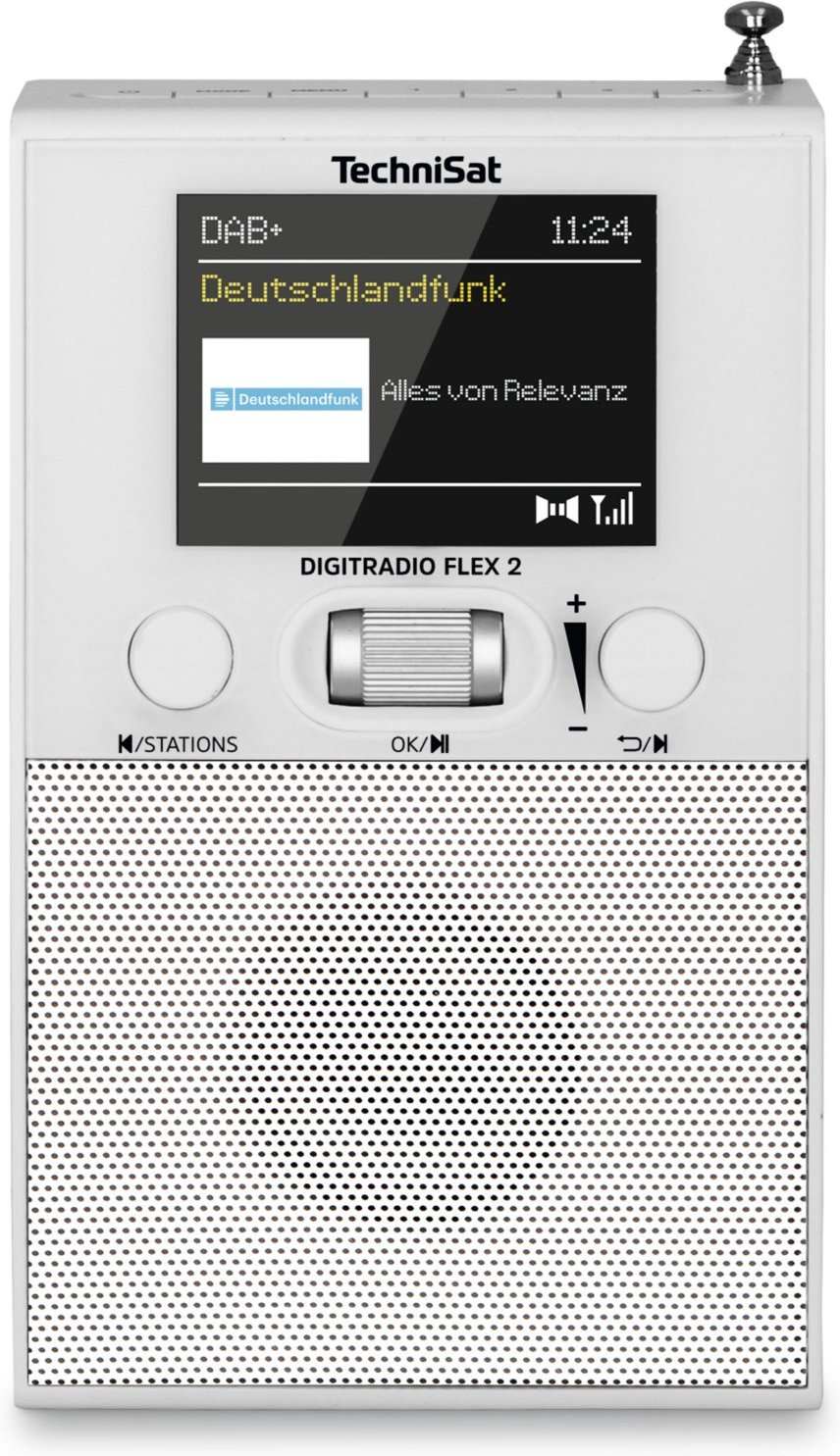 DigitRadio Flex 2 Taschenradio weiß