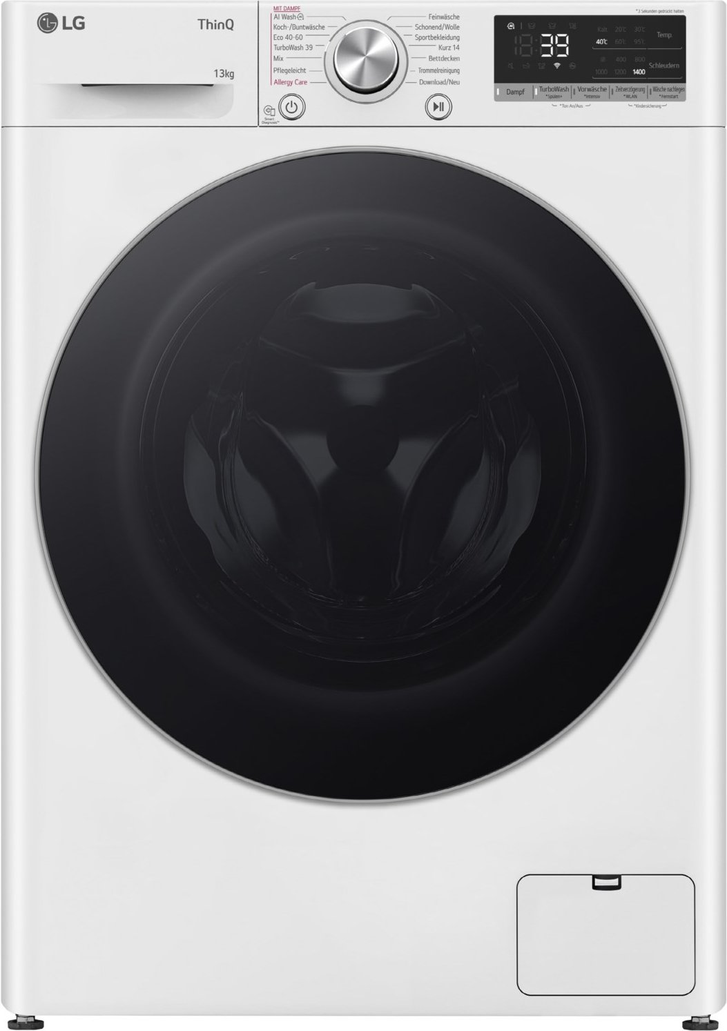 F4WR7031 Stand-Waschmaschine-Frontlader weiss