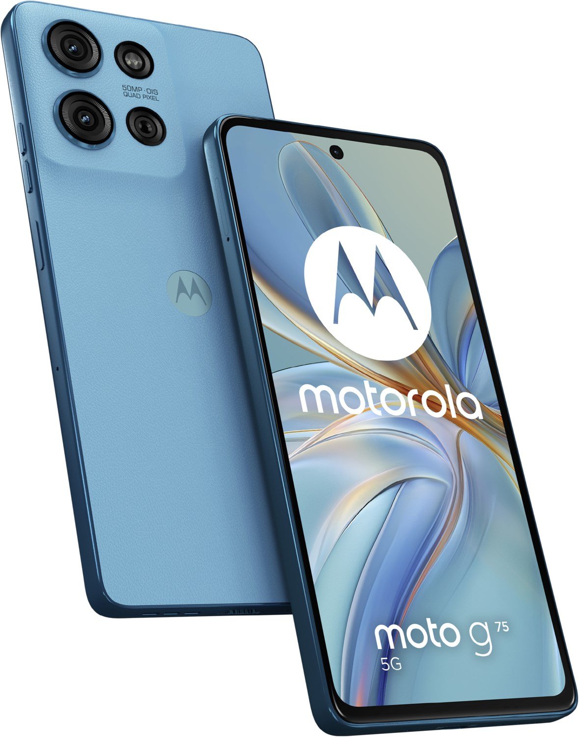 Thumbnail - moto g75 5G Smartphone aqua blue