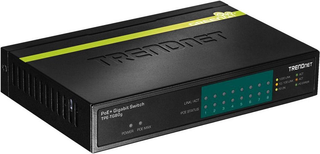Thumbnail - TPE-TG80G Netzwerkverteiler schwarz