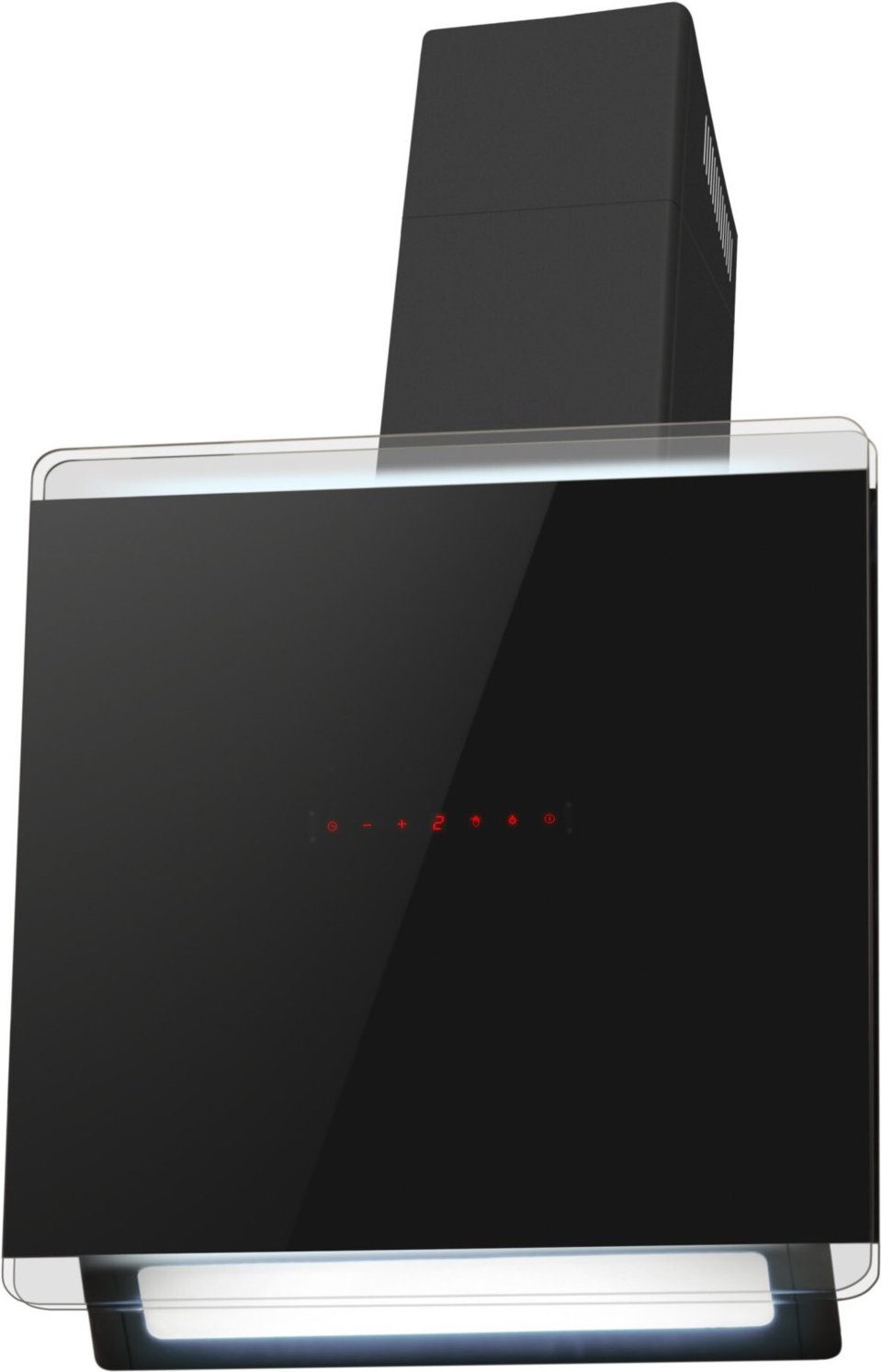 KHF 695 601 S Kopffrei-Dunstabzugshaube schwarz