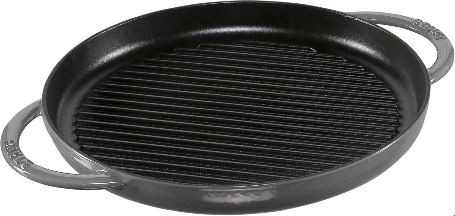 Grillpfanne Rund (30cm) Graphit-grau