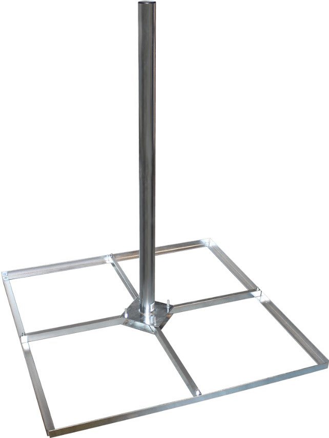 Balkonständer 4x50x50cm stahl