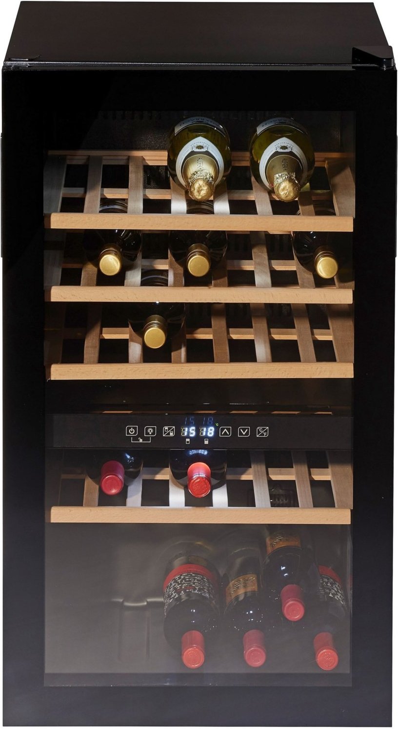 WTS49DW Weintemperierschrank schwarz