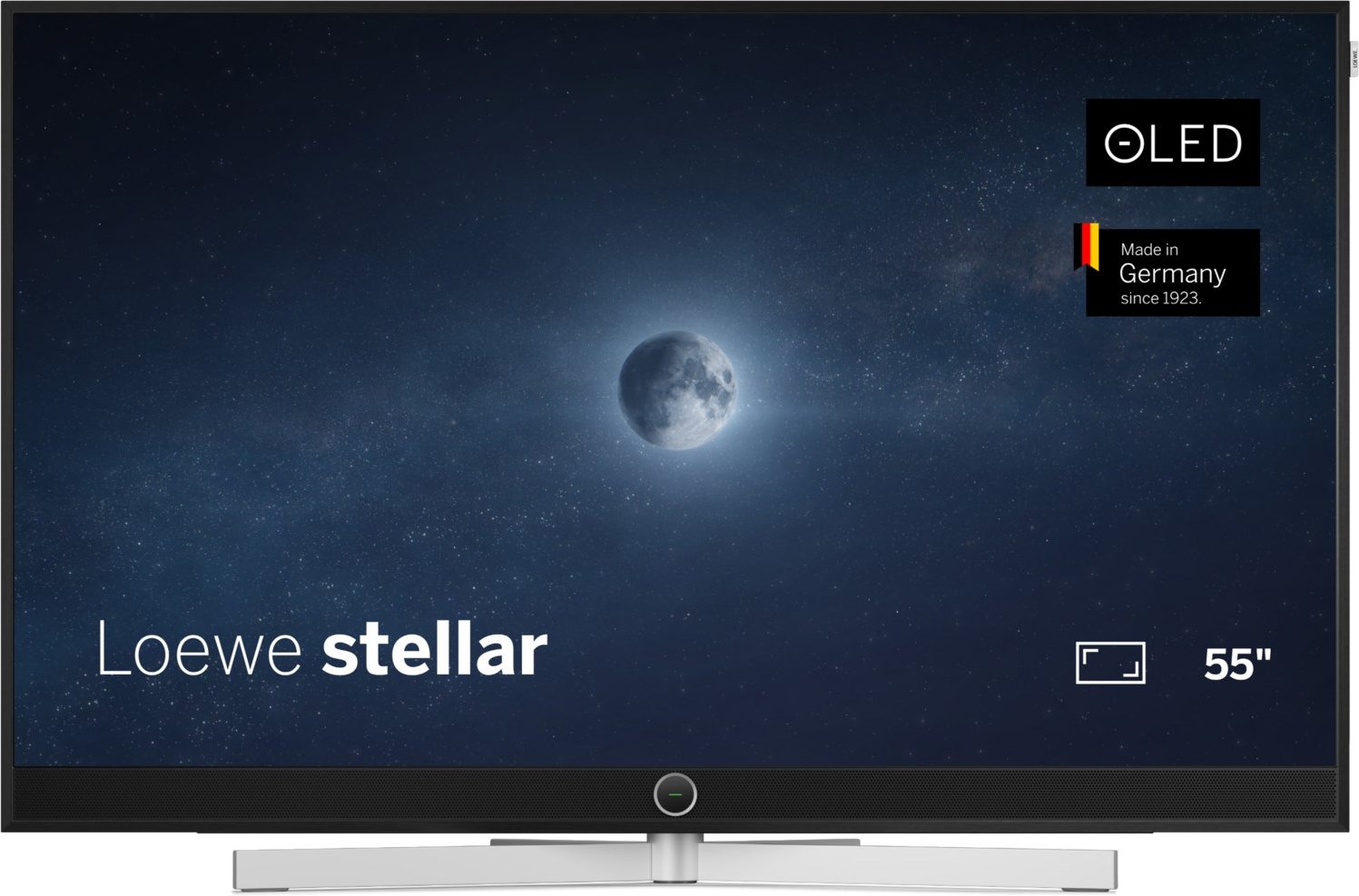 stellar 55 dr+ (VIDAA OS) 139 cm (55") OLED-TV alu black/lava