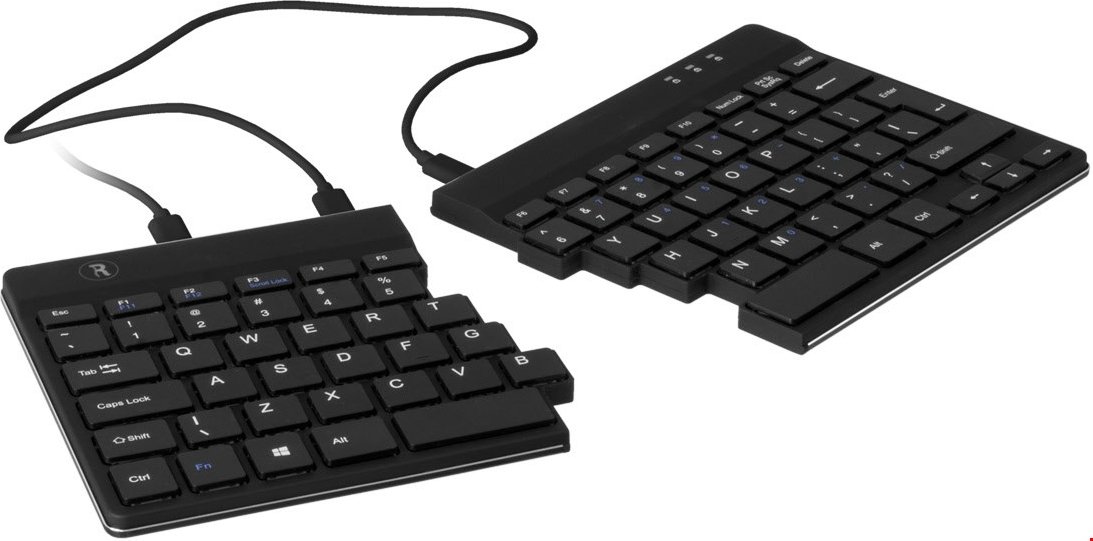 Split (DE) Tastatur schwarz
