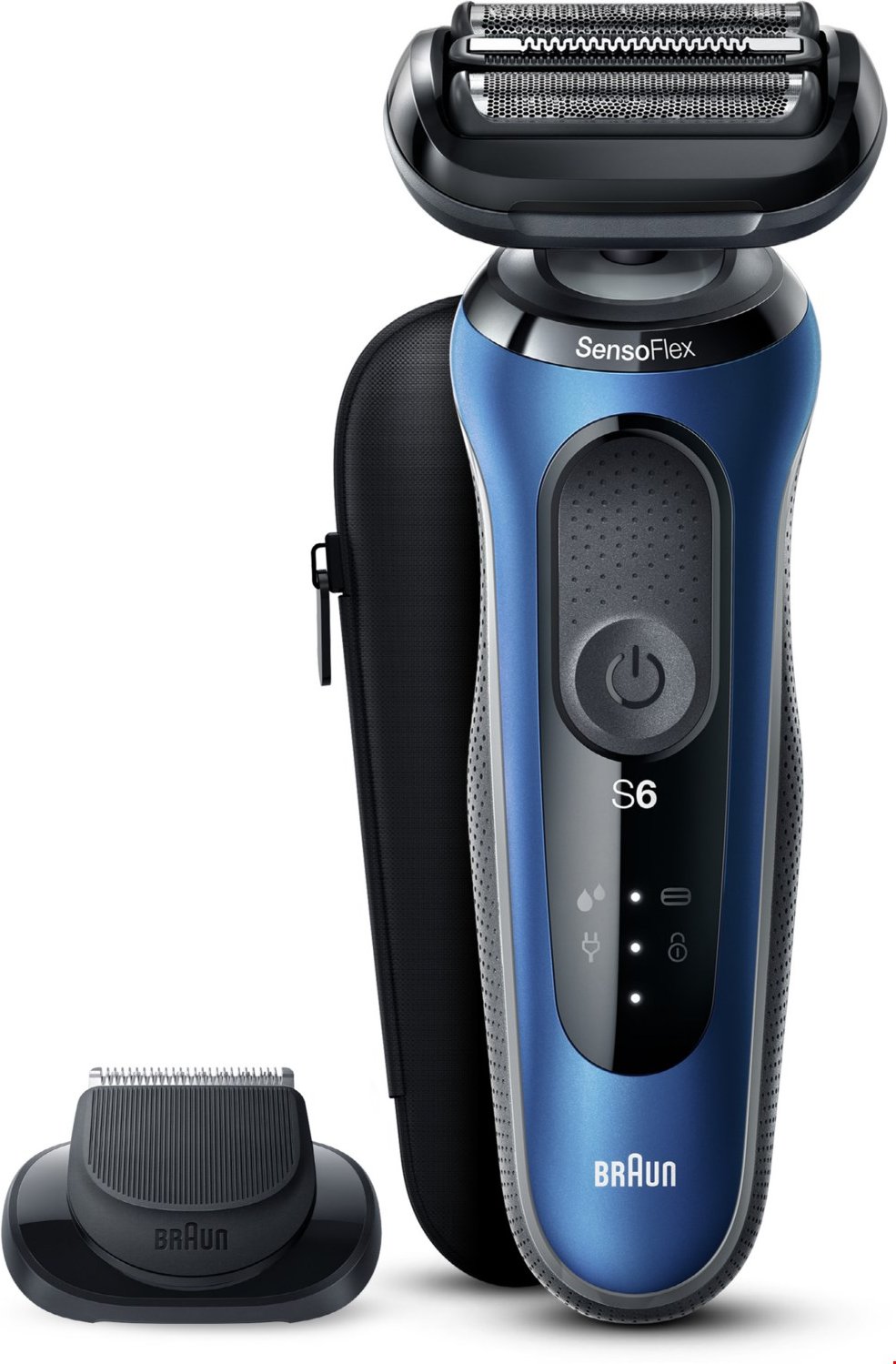 61-B1200s Series 6 Rasierer blau