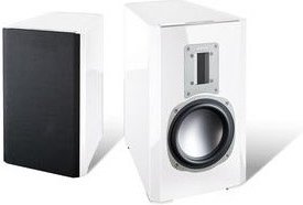 Aurum Sedan 9 /Stück Klein-/Regallautsprecher weiß pianofinish