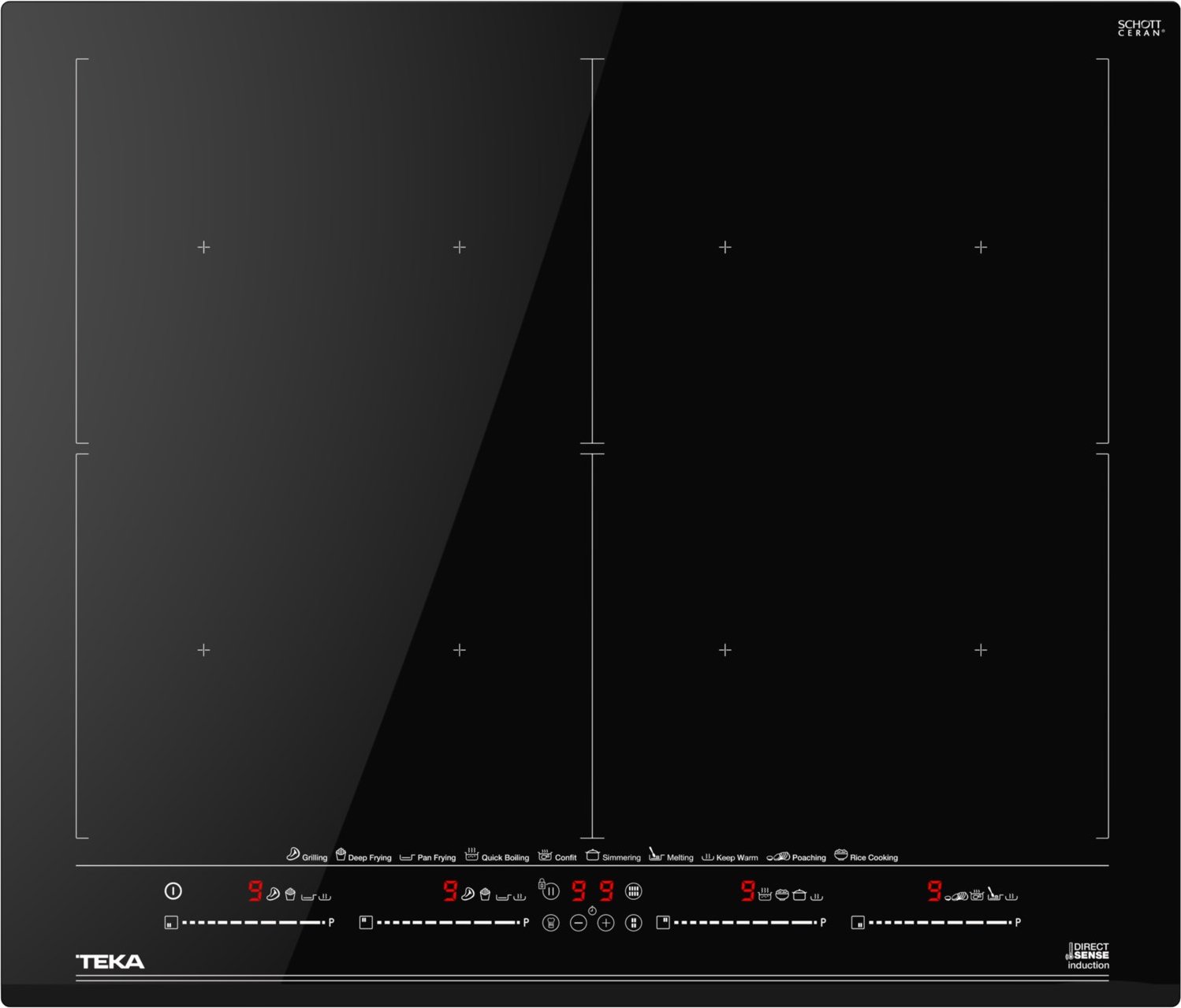 IZF 68700 MST BK Autark-Induktionskochfeld rahmenlos