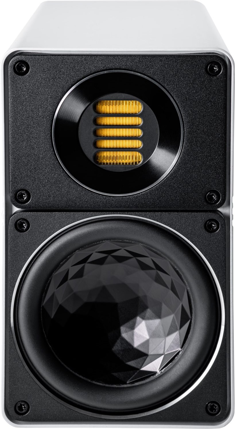 Elegant BS 312.2 /Stück Klein-/Regallautsprecher weiss hochglanz
