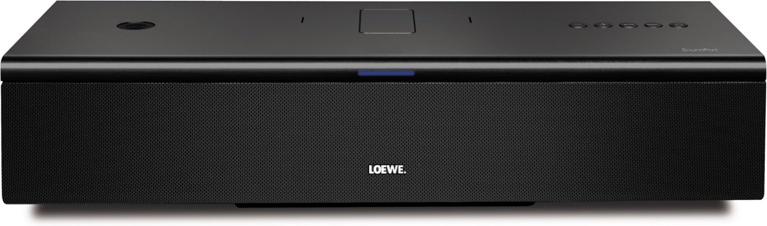 SoundPort Compact Aktiver Multimedia-Lautsprecher alu schwarz