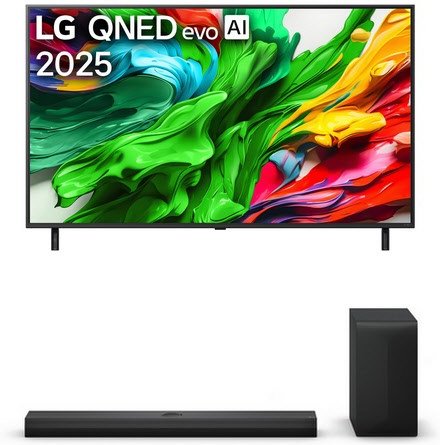55QNED85A6C 139 cm (55") QNED evo AI TV inkl. DS70TY Soundbar mit Subwoofer