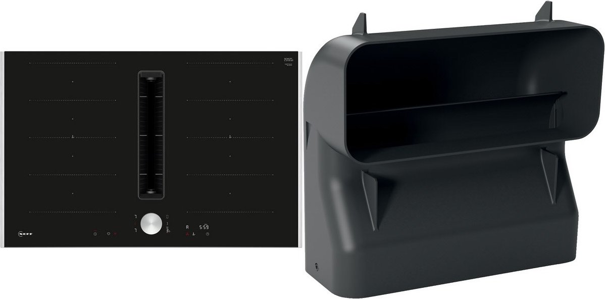 V68TTXGA6 Autark-Induktionsfeld mit Dunstabzug bestehend aus V68TTX4L0 + Z861SB4 edelstahl