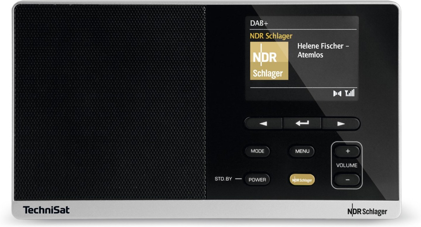 Thumbnail - DigitRadio 215 Kofferradio NDR Schlager Dabbi Edition schwarz/silber