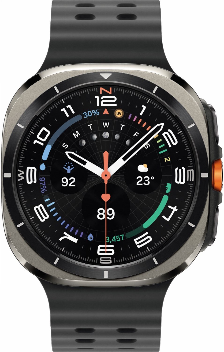 Galaxy Watch Ultra LTE (47mm) Smartwatch titan silber