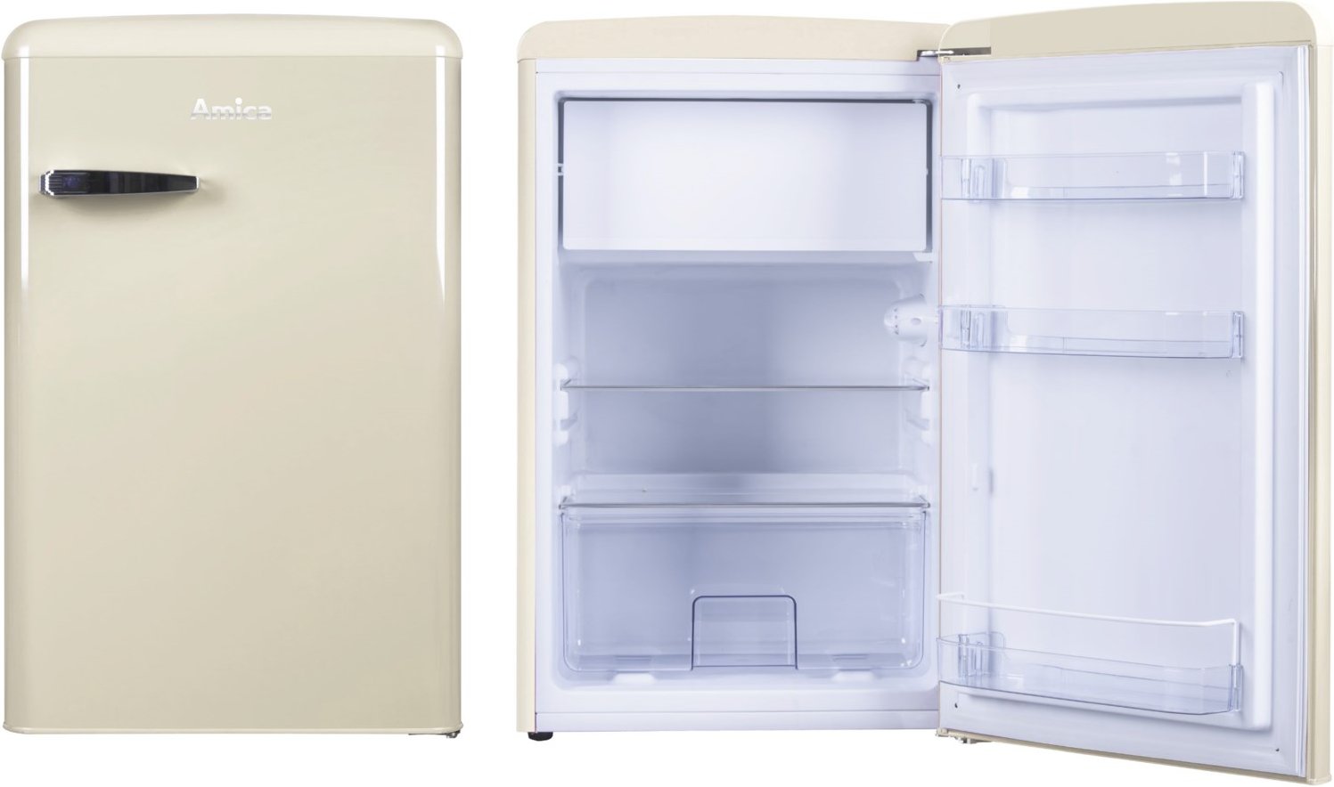 Thumbnail - KS 15615 B Tischkühlschrank mit Gefrierfach beige