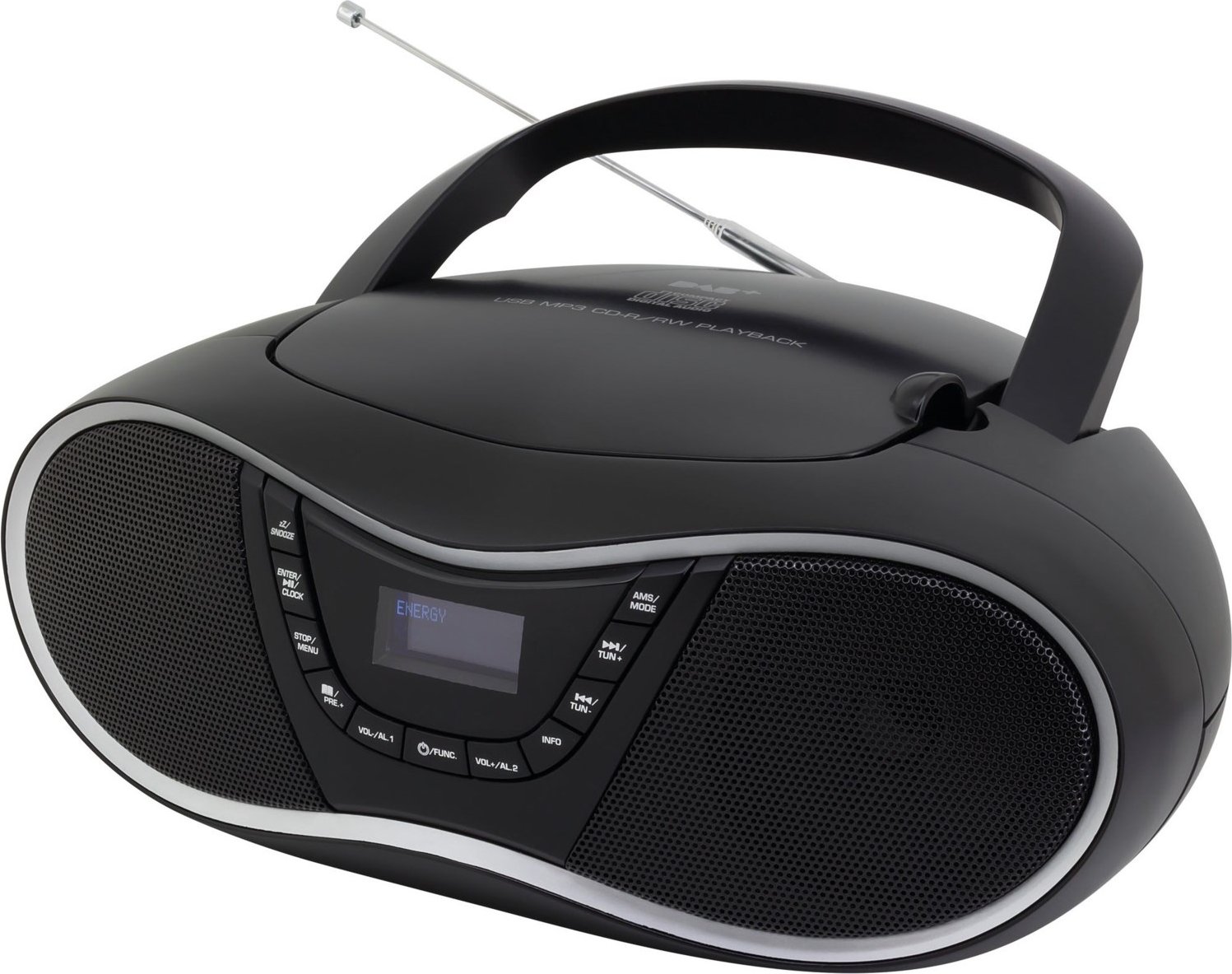 SCD1990SW Radiorekorder mit CD