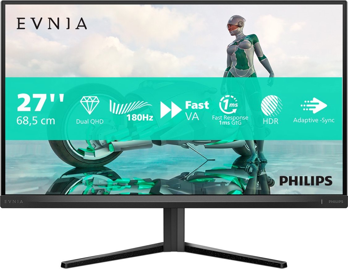 Evnia 27M2N3500NL/00 69 cm (27") Gaming Monitor dunkelgrau