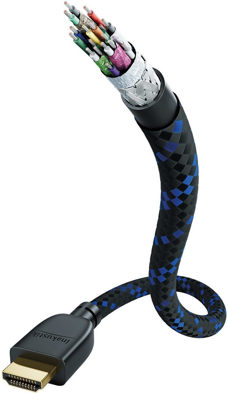 Premium II HDMI 2.1 48G (5m) HDMI-Kabel blau/schwarz