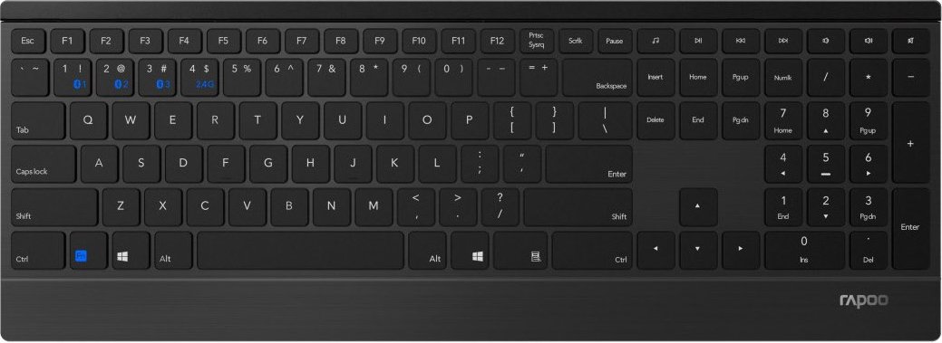 9500M Kabelloses Tastatur-Set schwarz
