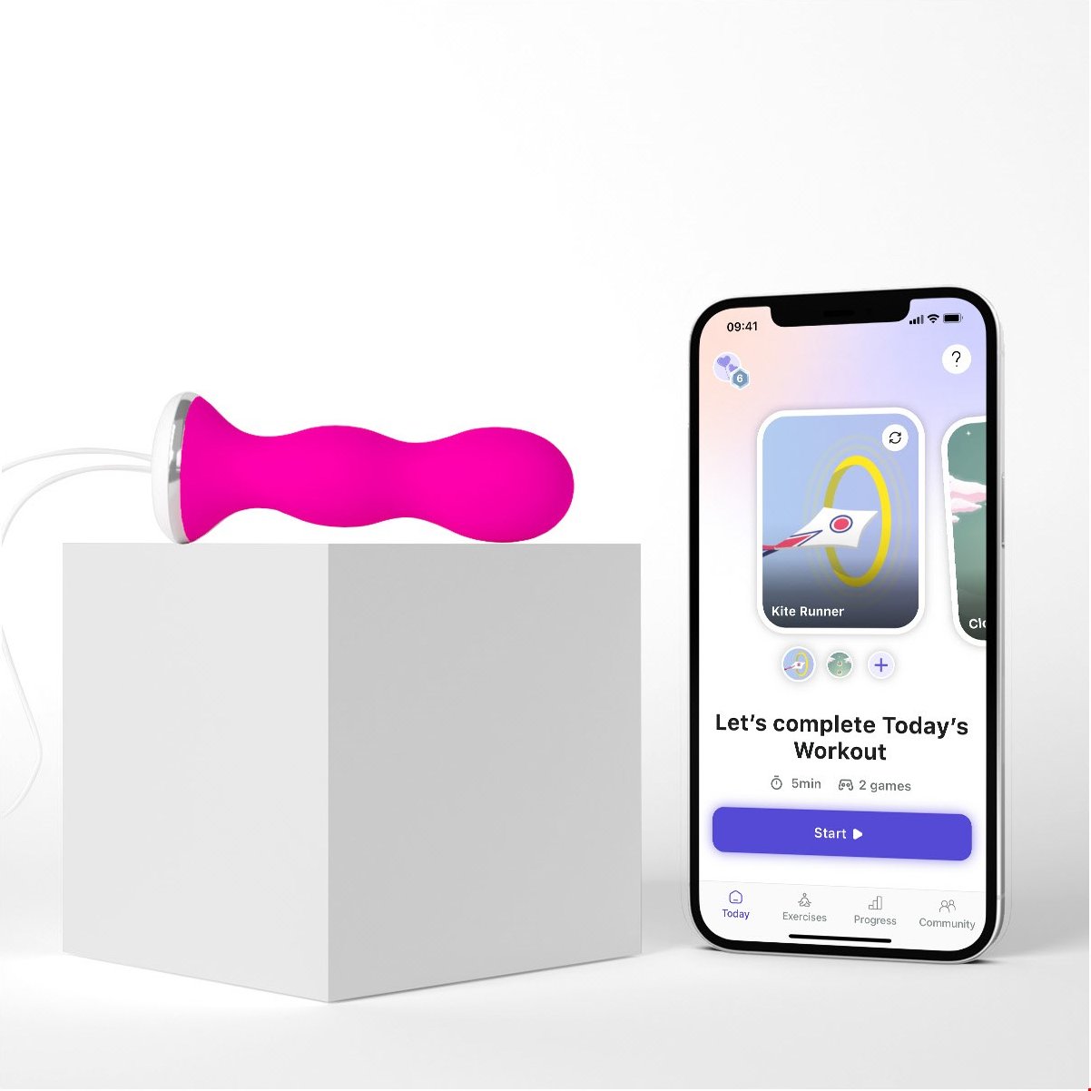 Care Original Beckenbodentrainer pink