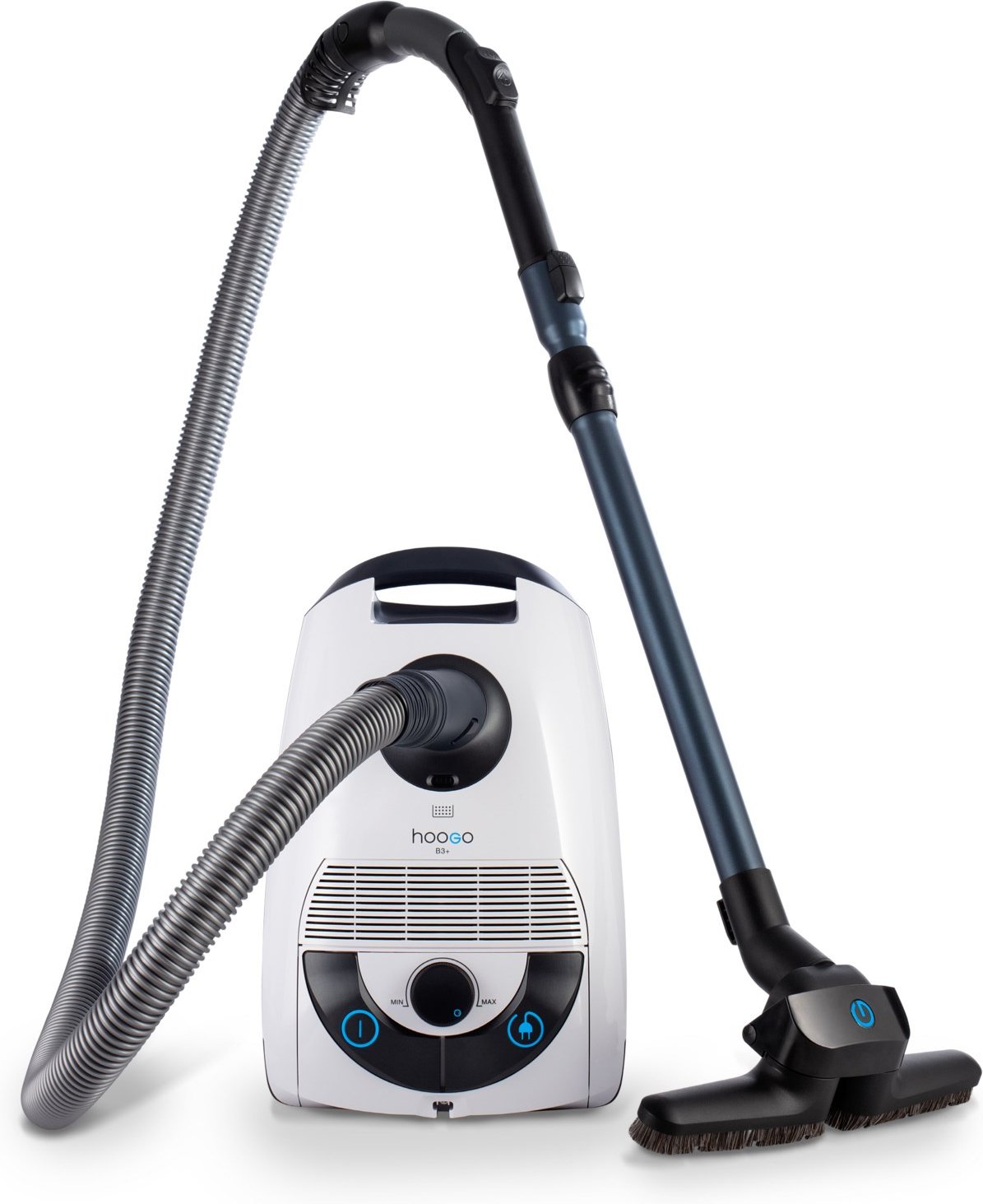 B3+ flipflop Bodenstaubsauger weiß/anthrazit